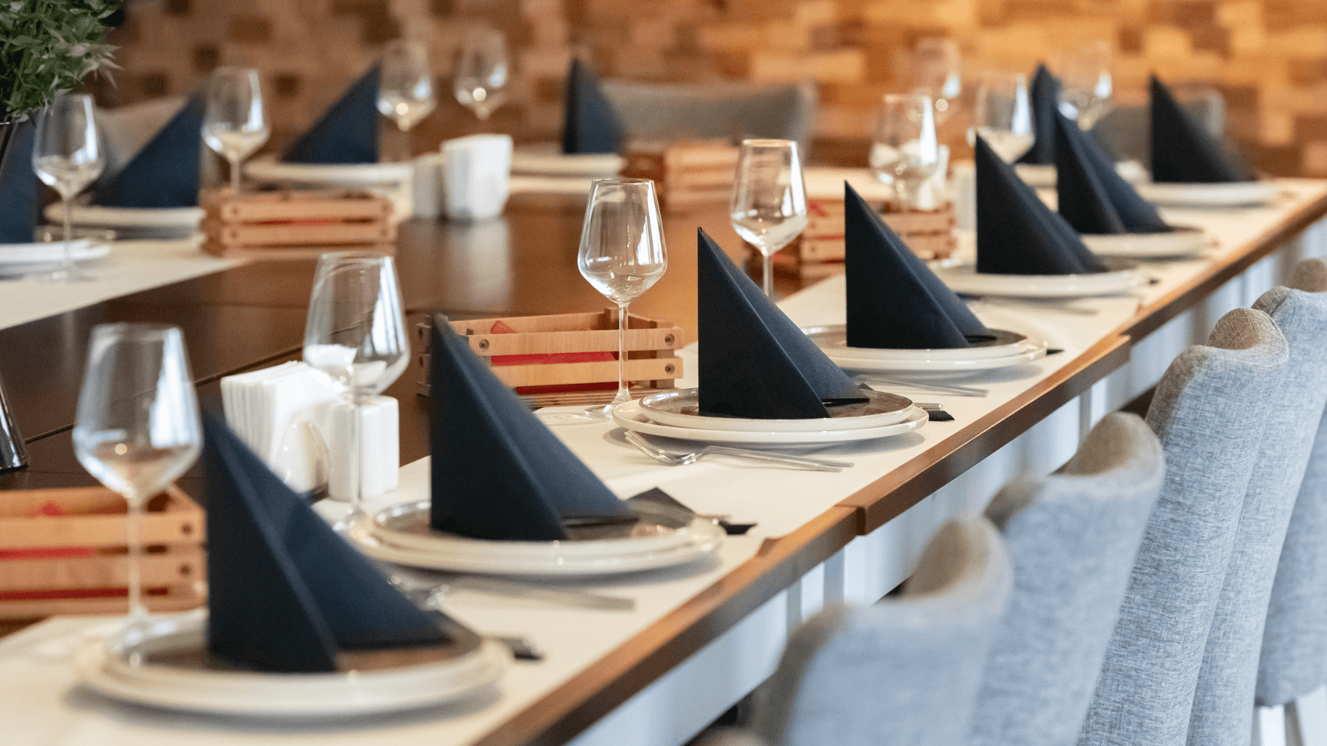 An elegant table setting ready for guests