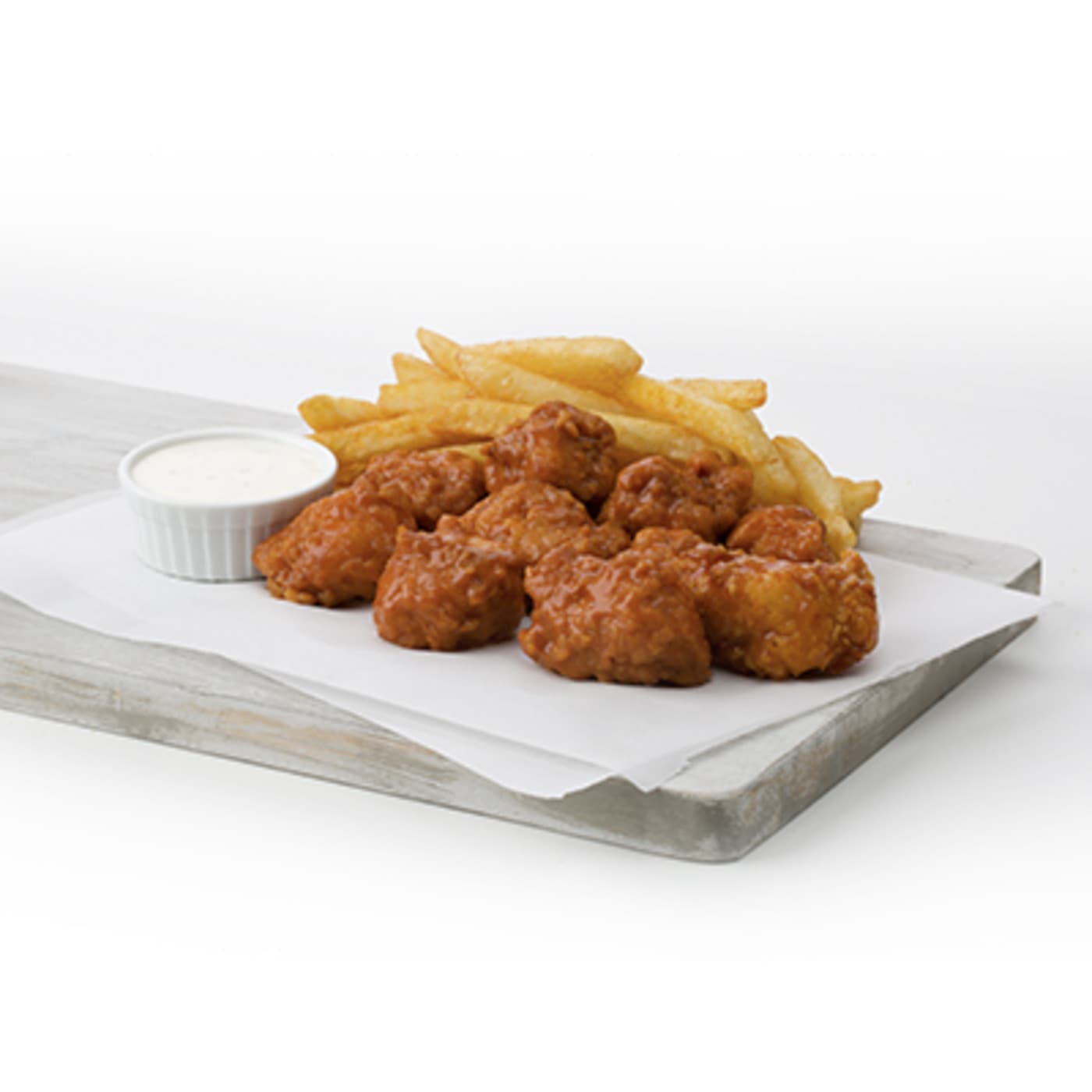 Boneless Wings & Fries (6)